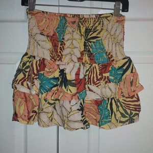 Tropical skirt sized small